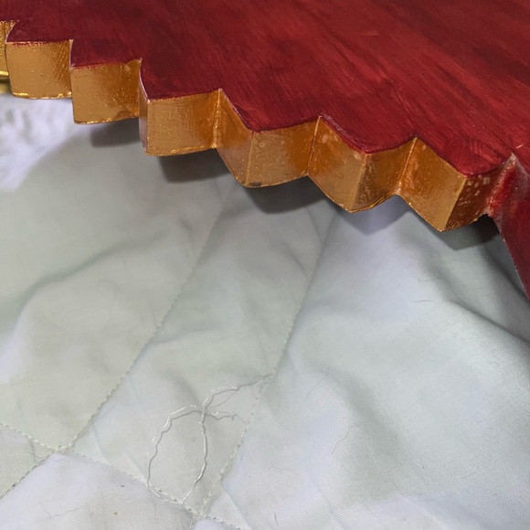 Hand Crafted Paper Marché And Wood Angel - Picture 5 of 6